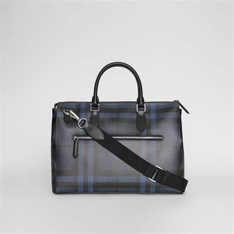 burberry london check briefcase|Burberry briefcase men.